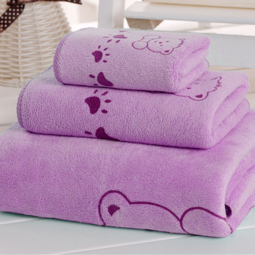 Baby Products Kit Set - 3 шт. детских полотенец с рисунком