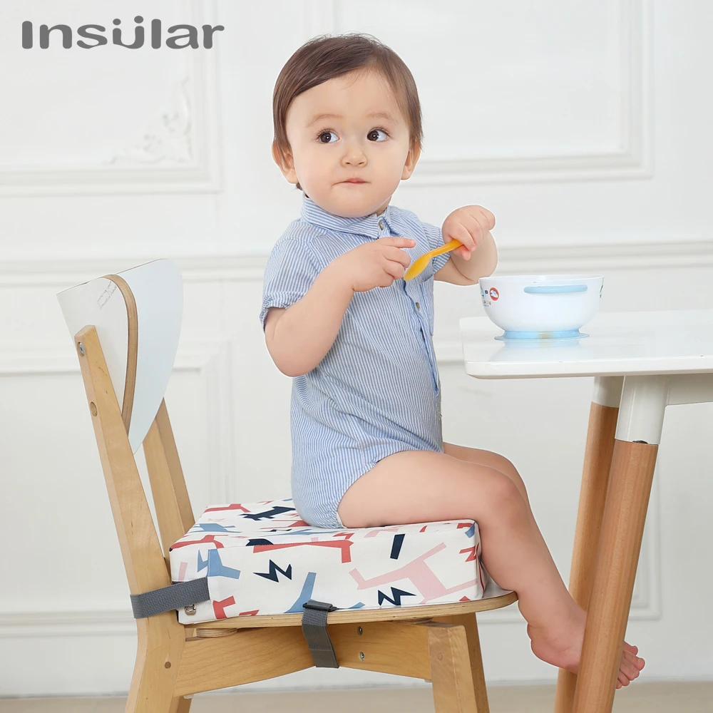 Baby High Chair Booster - Регулируемая съемная подушка-бустер INSULAR для детского